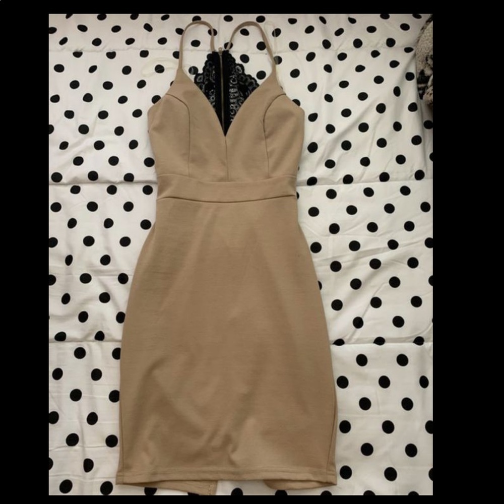 Nude dress